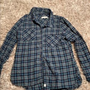 Botton down flannel